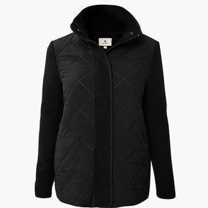 NWT Tuckernuck Sport Black Quilted Evonne Jacket M